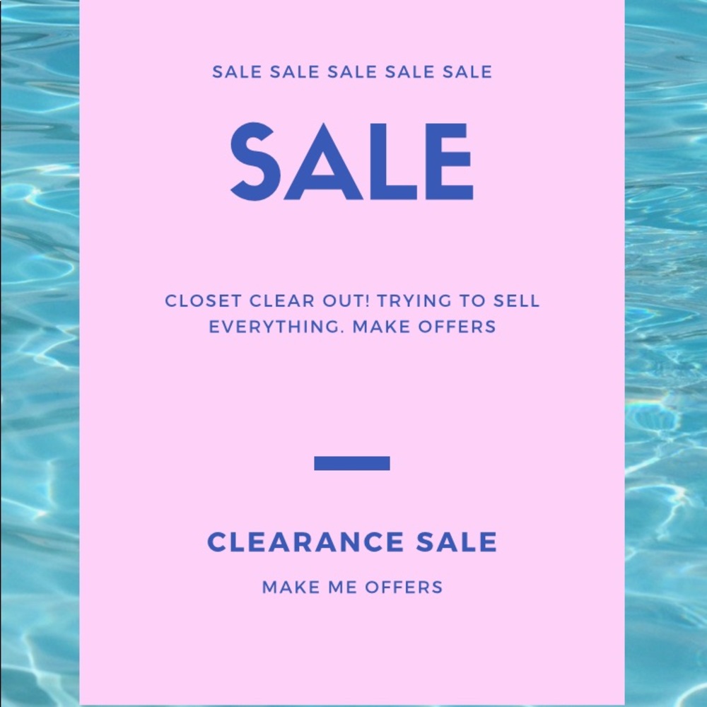 Closet clear out!! Make me offers